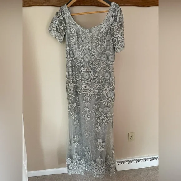 Montage by Mon Cheri | Dresses | Mother Of The Bridegroom Dress Size 2  Silverlight Grey | Poshmark